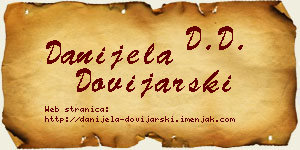 Danijela Dovijarski vizit kartica